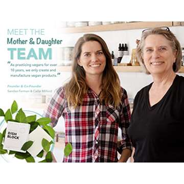 No Tox Life DISH BLOCK - Free of Dyes and Fragrance - Zero Waste Dish Soap