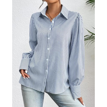 Zeagoo Women's Colorful Button-Down Blouses for Every Occasion