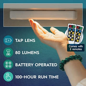 Brilliant Evolution Wireless LED Under Counter Lights - 4-Pack