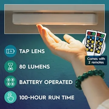 Brilliant Evolution Wireless LED Under Counter Lights - 4-Pack