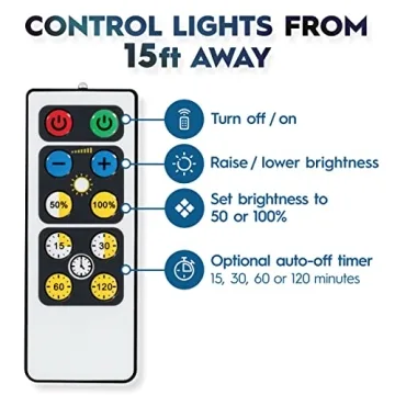 Brilliant Evolution Wireless LED Under Counter Lights - 4-Pack