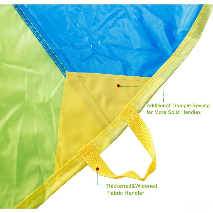 Kids Play Parachute 10ft to 24ft with Handles