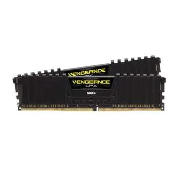 Corsair VENGEANCE LPX 32GB (2 x 16GB) DDR4 DRAM 3600MHz C18 AMD Ryzen Memory Kit - Black