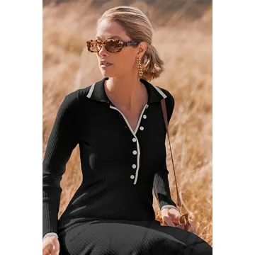 Elegant Women's Long Sleeve Sweater Dress for Every Occasion
