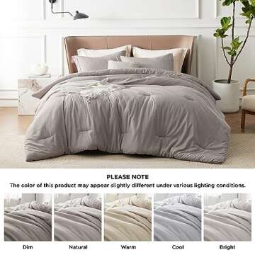 Bedsure Queen Comforter Set for Ultimate Comfort
