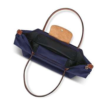Longchamp Le Pliage Shoulder Bag Large Navy One Size