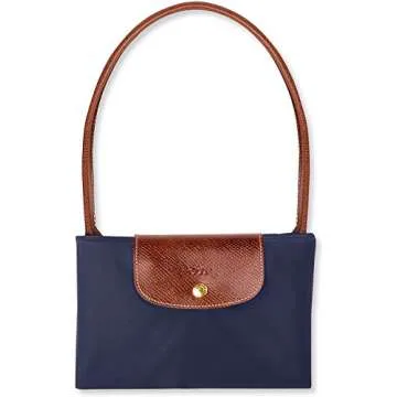 Longchamp Le Pliage Large Navy Stylish Shoulder Bag