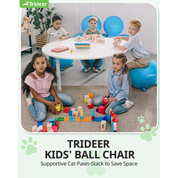 Trideer Balance Ball Chair for Kids, Fun Active Seating