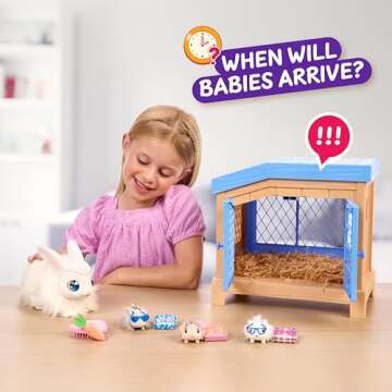 Little Live Pets Mama Surprise Bunny - Interactive Fun for Kids