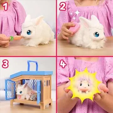 Little Live Pets Mama Surprise Bunny - Interactive Fun for Kids