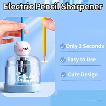 Cute Electric Pencil Sharpener for All Ages