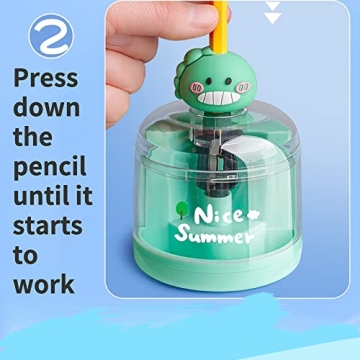 Cute Electric Pencil Sharpener for All Ages