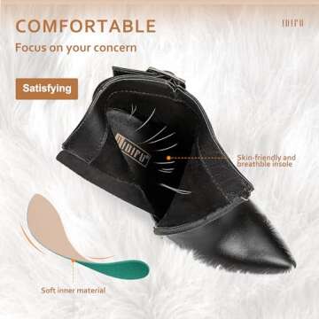 IDIFU Women’s Stylish Dana High Heel Ankle Booties