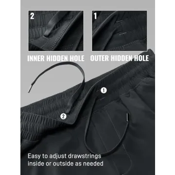 CRZ YOGA Men's Linerless Workout Shorts - Quick Dry Gym Shorts