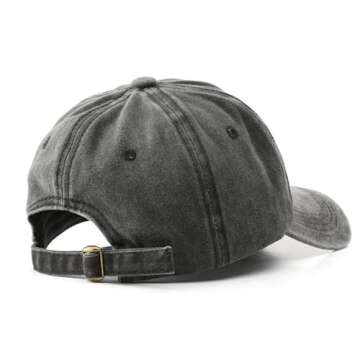 Brooklyn Cap Vintage Baseball Cap Black for All