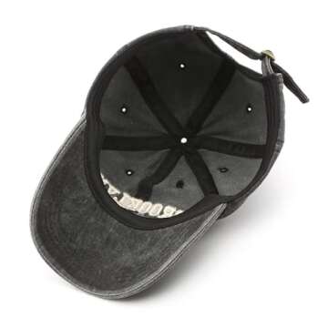 Brooklyn Cap Vintage Baseball Cap Black for All