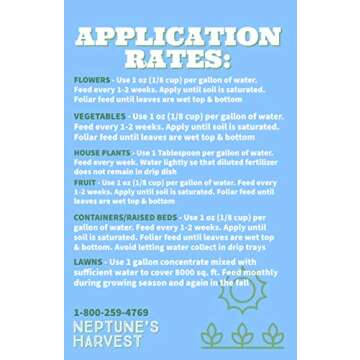 Neptune's Harvest Fish & Seaweed Fertilizer 2-3-1, 5 Gallon Pail