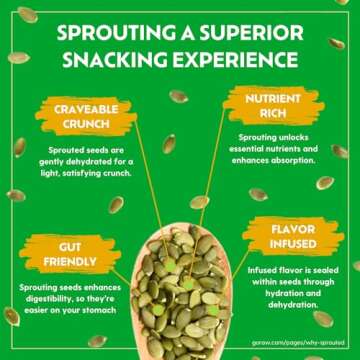 Go Raw , Sprouted Pumpkin and Sunflower Seed Mix| Keto | Vegan | Gluten Free Snacks | Organic | Superfood (Packaging May Vary), 14 oz(Single) (71450-64157), .0 Oz, Unsalted Mix 1 Pound 16.0 Ounce