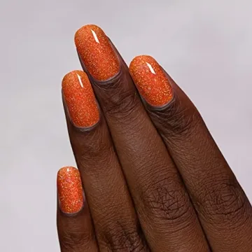 ILNP Euphoria Vibrant Orange Holographic Nail Polish