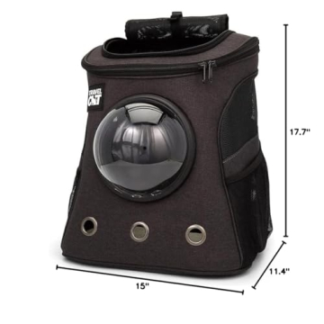 Fat Cat Backpack Carrier - Stylish and Comfortable Cat Travel Solution