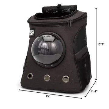 Fat Cat Backpack Carrier - Stylish and Comfortable Cat Travel Solution