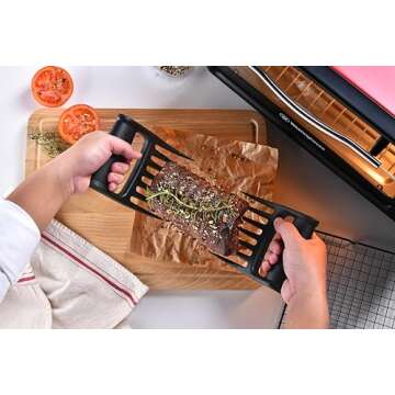 Gerior Meat Shredder Claws for Shredding Pulled Pork, Chicken - Bear BBQ Tool - Large