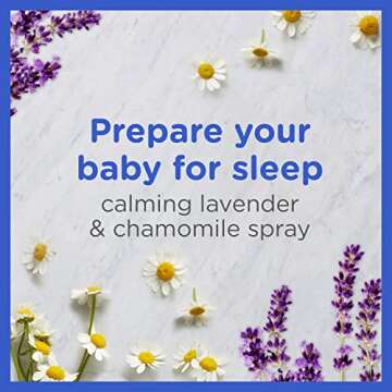 Zarbee's Baby Sleep Spray; Calming Bedtime Spray with Natural Lavender and Chamomile to Help Infant Nighttime Routine; 2oz Bottle (Pack of 2)