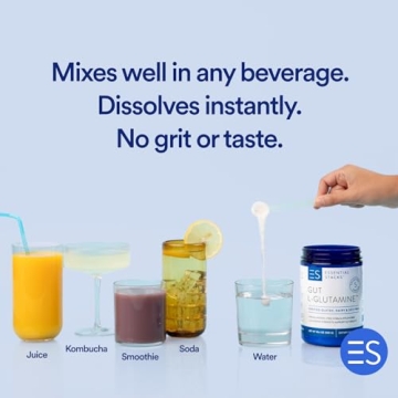 Essential Stacks Gut L-Glutamine Powder - Pure Support for Gut Health