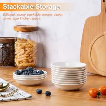 Eisinly 6 Pack Dip Bowls for Stylish Serving