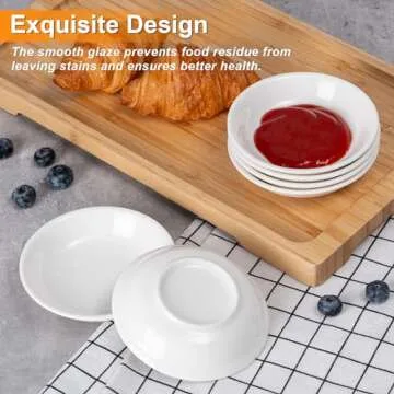 Eisinly 6 Pack Dip Bowls for Stylish Serving