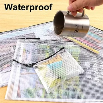 20pcs Multisize Mesh Zipper Pouch by YOPCDJ