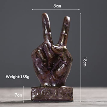 Creative Abstract Hand Gesture Sculpture for Your Home