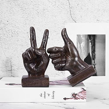 Creative Abstract Hand Gesture Sculpture for Your Home