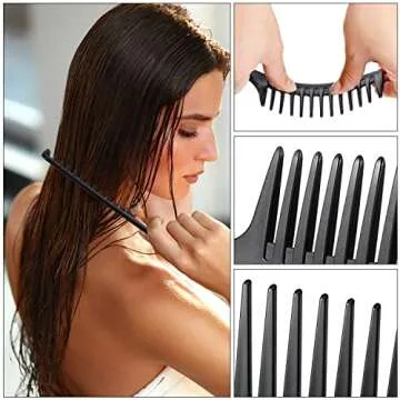 Detangling Combs Set for Wet and Dry Hair Care