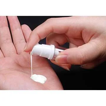 Wresty 12 Pcs Vacuum Lotion Bottles Plastic Empty Airless Pump Bottles Travel DIY Cosmetic Cream Pump Bottles Makeup Foundation Toiletries Liquid Vacuum Container (5ml)