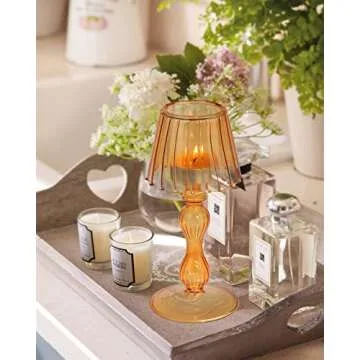 Gurfuy Stylish Desk Lamp Candle Holder for Any Occasion