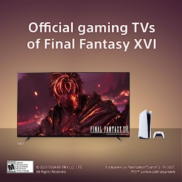 Sony OLED 77 inch BRAVIA XR A80L Series 4K Ultra HD TV: Smart Google TV with Dolby Vision HDR and Exclusive Gaming Features for The PlayStation® 5 XR77A80L- 2023 Model,Black