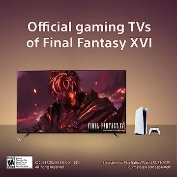 Sony OLED 77 inch BRAVIA XR A80L Series 4K Ultra HD TV: Smart Google TV with Dolby Vision HDR and Exclusive Gaming Features for The PlayStation® 5 XR77A80L- 2023 Model,Black