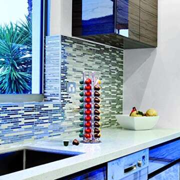 BluePeak Nespresso Capsule Carousel - 50 Pods Holder