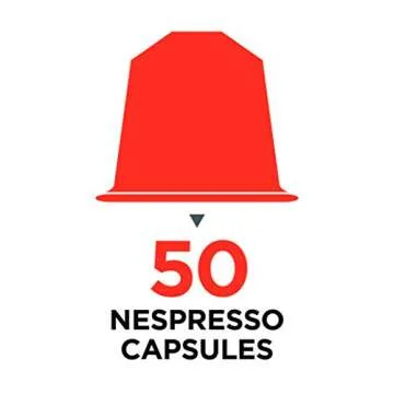 BluePeak Nespresso Capsule Carousel - 50 Pods Holder