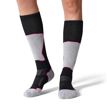 CelerSport Women's Ski Socks - Warm Thermal Performance for Winter