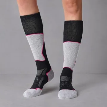 CelerSport Women's Ski Socks - Warm Thermal Performance for Winter