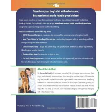 The Authentic Homemade Dog Food Cookbook: Nutritious Recipes for All Dogs
