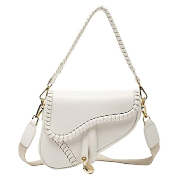 PURFANREE Women Trendy Saddle Shoulder Bag - Versatile & Chic Handbag