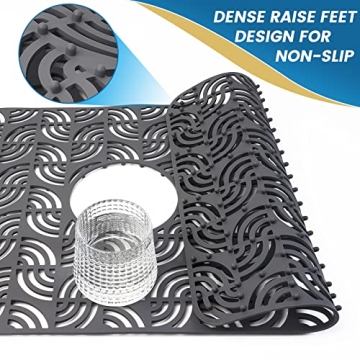 KUODIEOR Premium Silicone Sink Protector - Heat Resistant