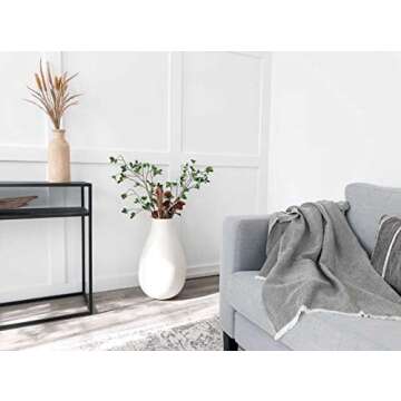 Extra Soft Cashmere Wool Throw Blanket - Made in Nepal Size 54" x 94"