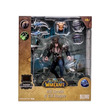 McFarlane Toys World of Warcraft Elf: Druid/Rogue Figure