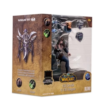 McFarlane Toys World of Warcraft Elf: Druid/Rogue Figure