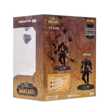 McFarlane Toys World of Warcraft Elf: Druid/Rogue Figure