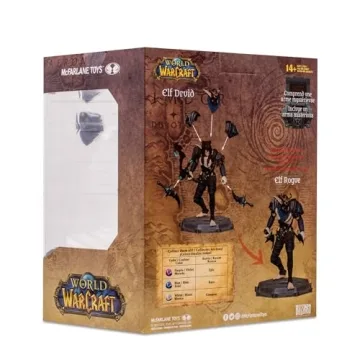 McFarlane Toys World of Warcraft Elf: Druid/Rogue Figure